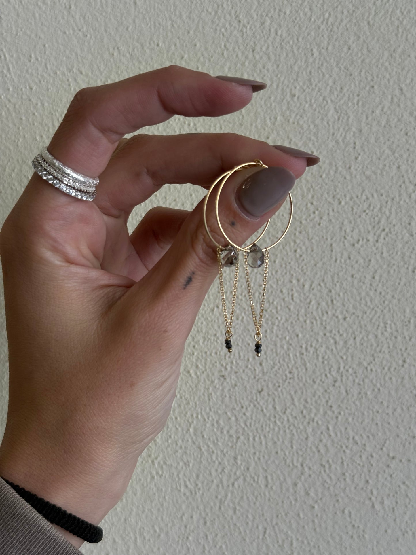 Smoky Earrings