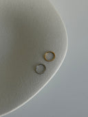 Piercing hoop sottile zirconi