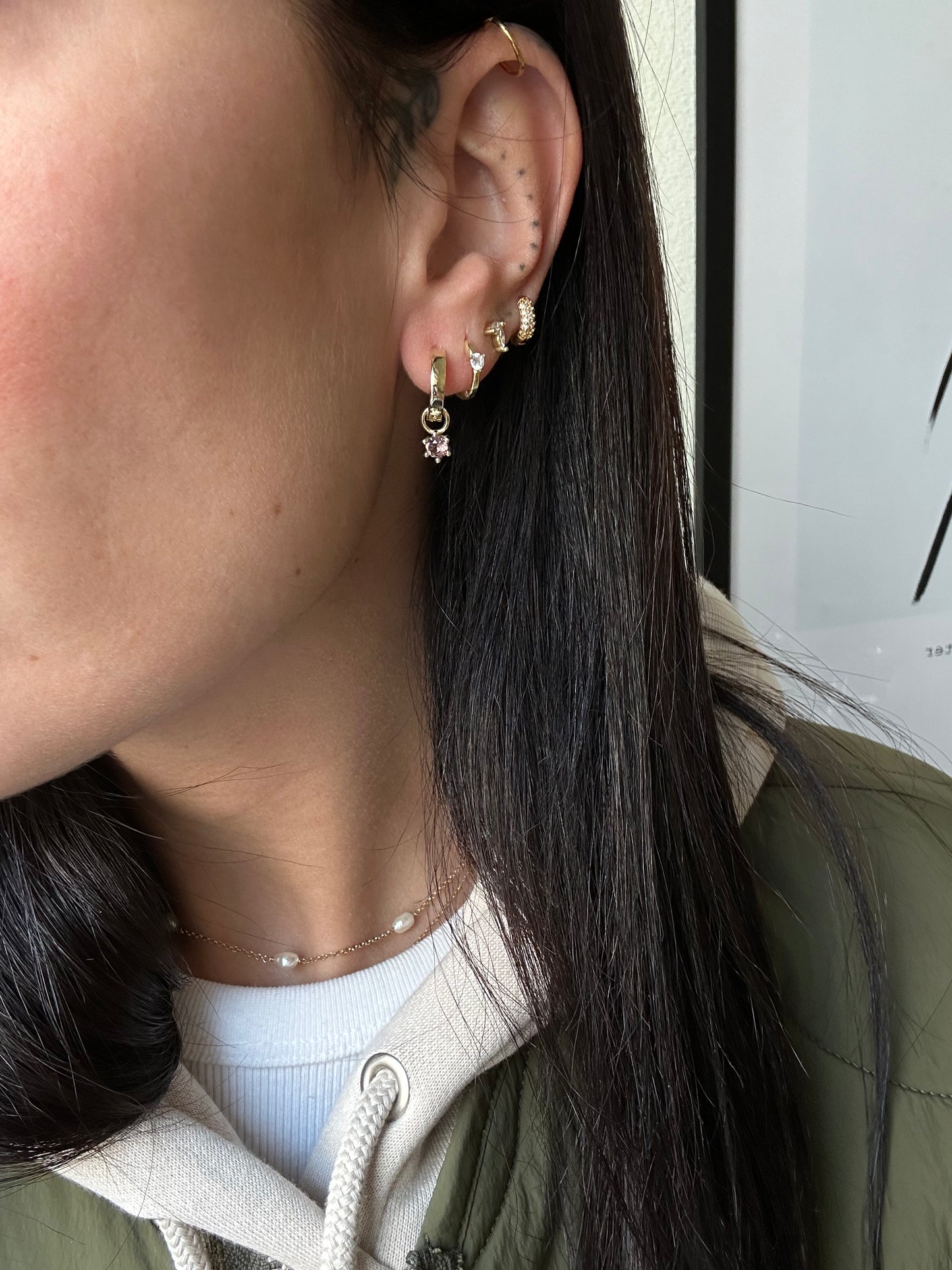 Zircone Hoops