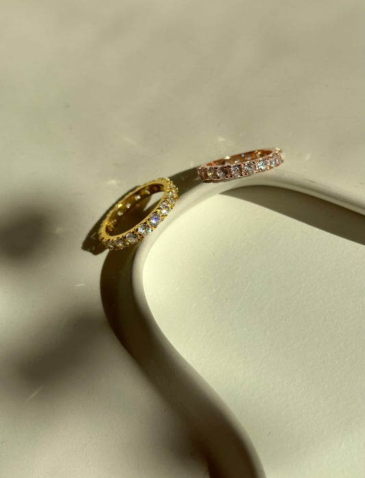 Fedina Eternity zirconi bianchi