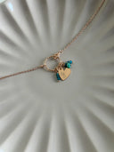 Collana in argento 925 con catena roló con cuore personalizzabile